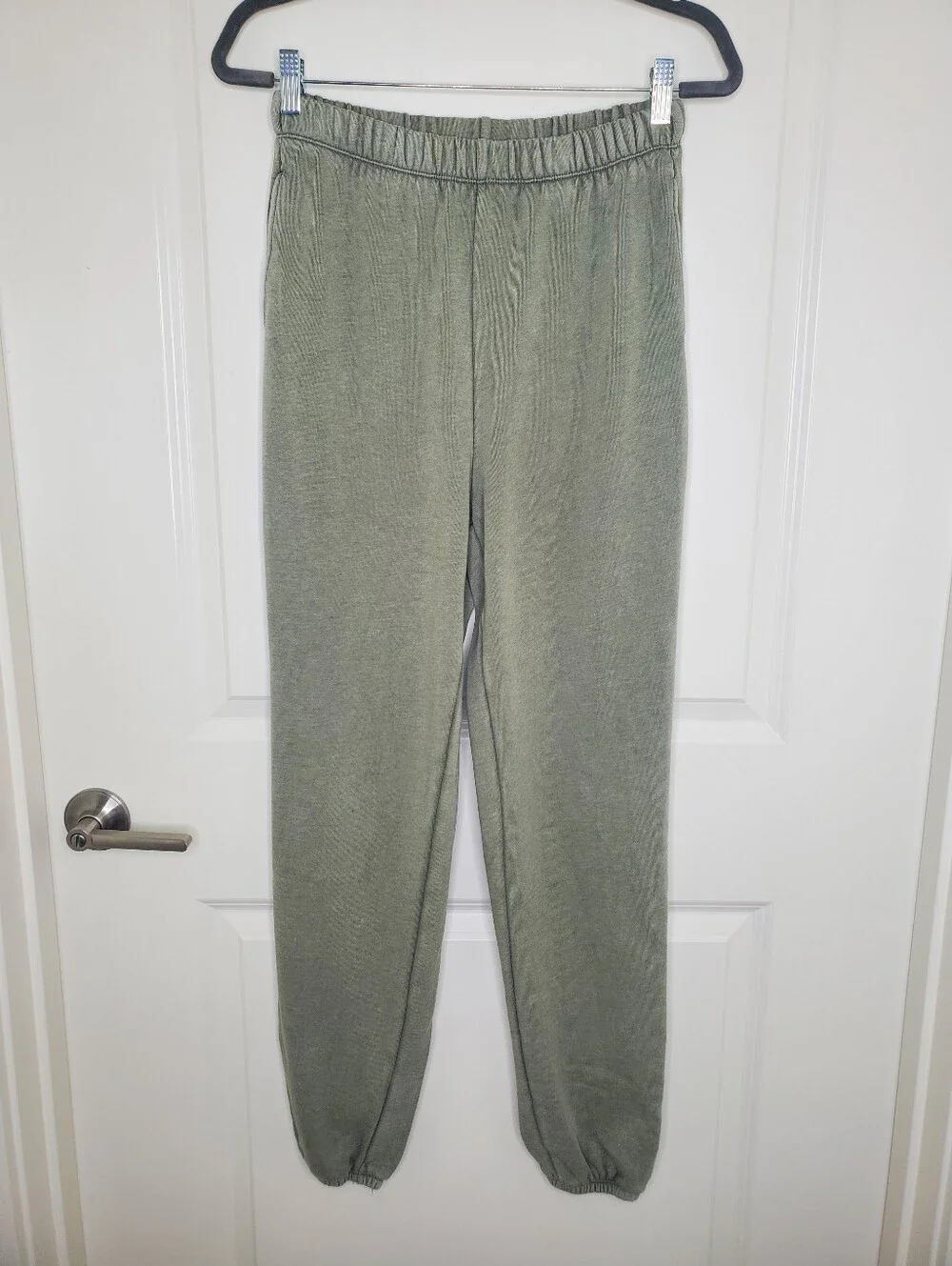Aerie Fleece Of Mind Olive Green High Rise Jogger Sweatpants